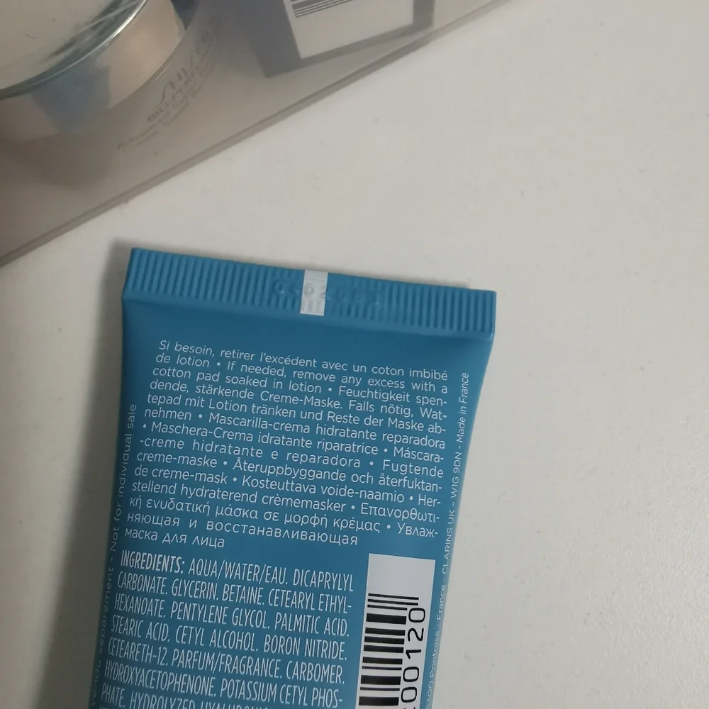 Clarins Blue Hydrating Mask - Picture 3 of 3